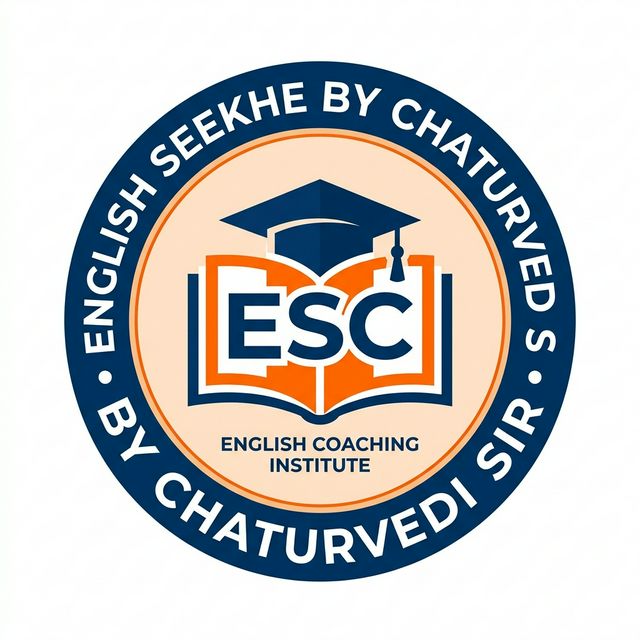 ENGLISH सीखें By Chaturvedi Sir Logo